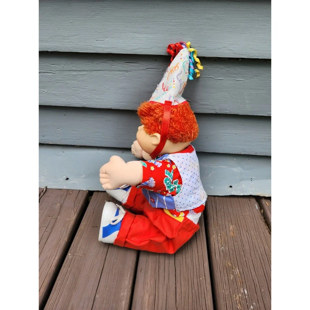 Cabbage Patch Kids First‎ Edition Doll Red Hair Birthday Party 1990 14in